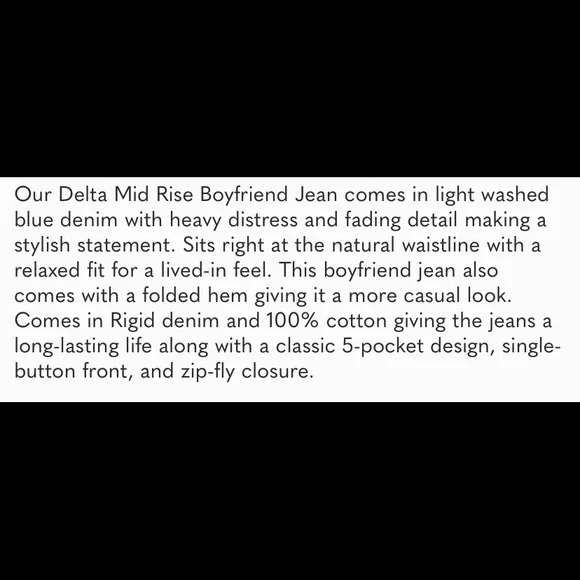 KanCan Delta Mid Rise Boyfriend Jeans - Picture 5 of 6